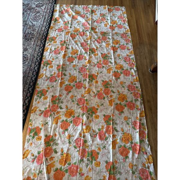 Vintage 80s Fabric Lot 3 Cotton Floral Country Kitchen Quilt Craft Cutter Pieces - Picture 7 of 10